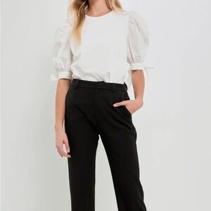 English Factory Banded Bow Top